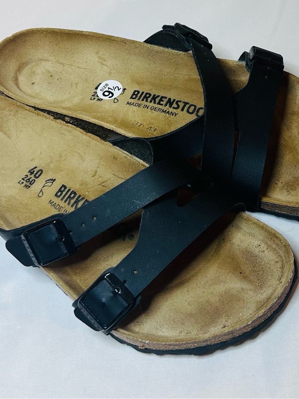 birkenstock sandals women Black Size 9.5 New Without Box